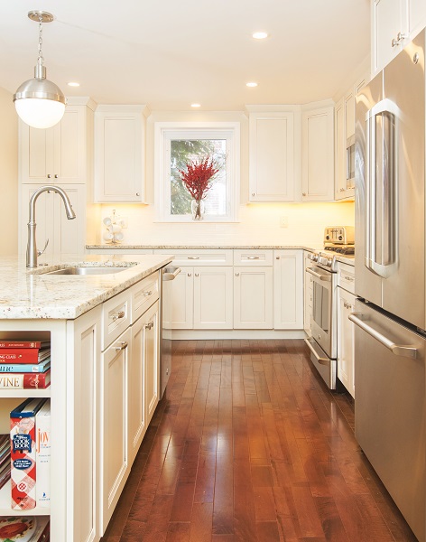 Best Philadelphia interior designer Glenna Stone engineered hardwood floor