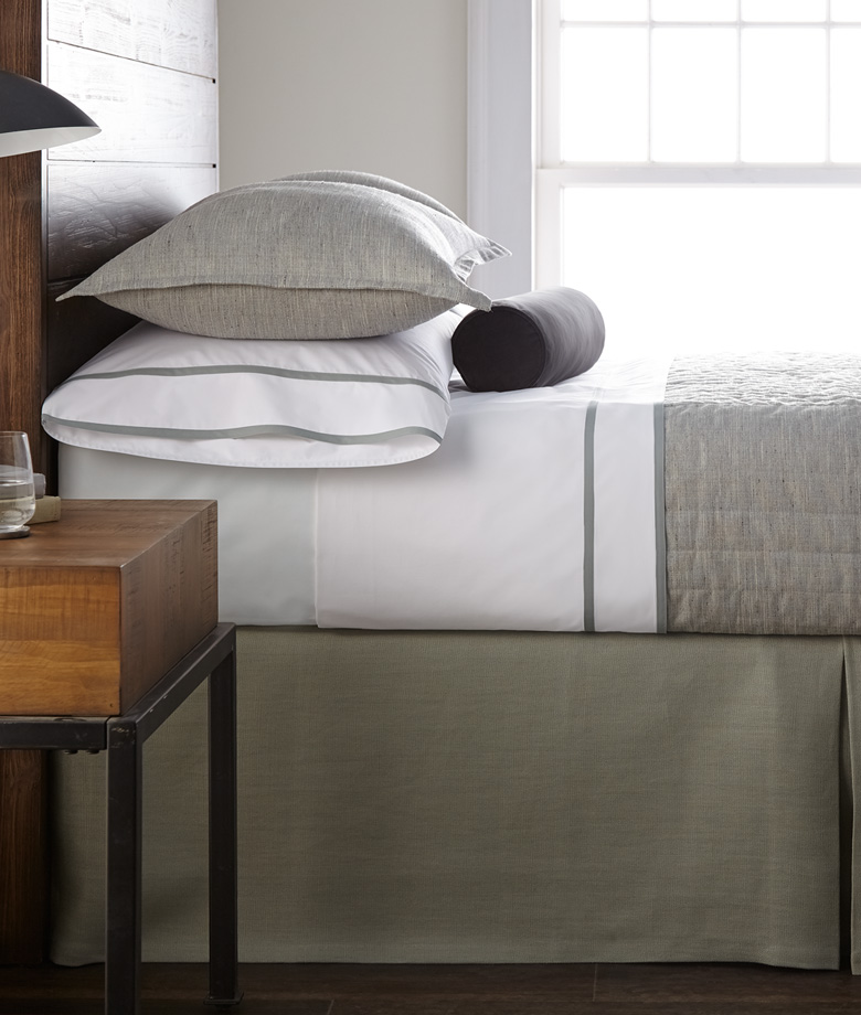 Philadelphia interior design Glenna Stone bed linens Legacy Home oakley-pyrite_coverlet