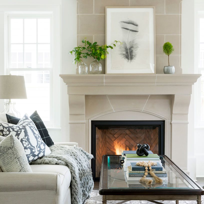 Best Philadelphia interior designer Glenna Stone Bria Hammel living room inspiration
