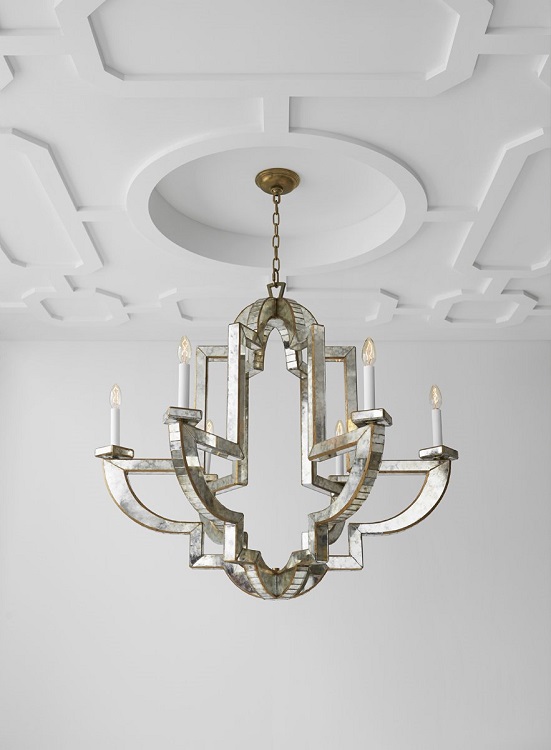 Philadelphia interior designer Glenna Stone chandeliers Lido Large Chandelier Visual Comfort