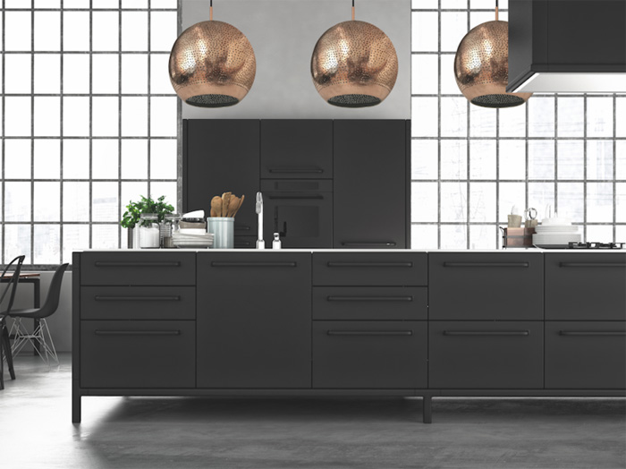 Dounia Home copper Shams Pendant Light Philadelphia lighting designers