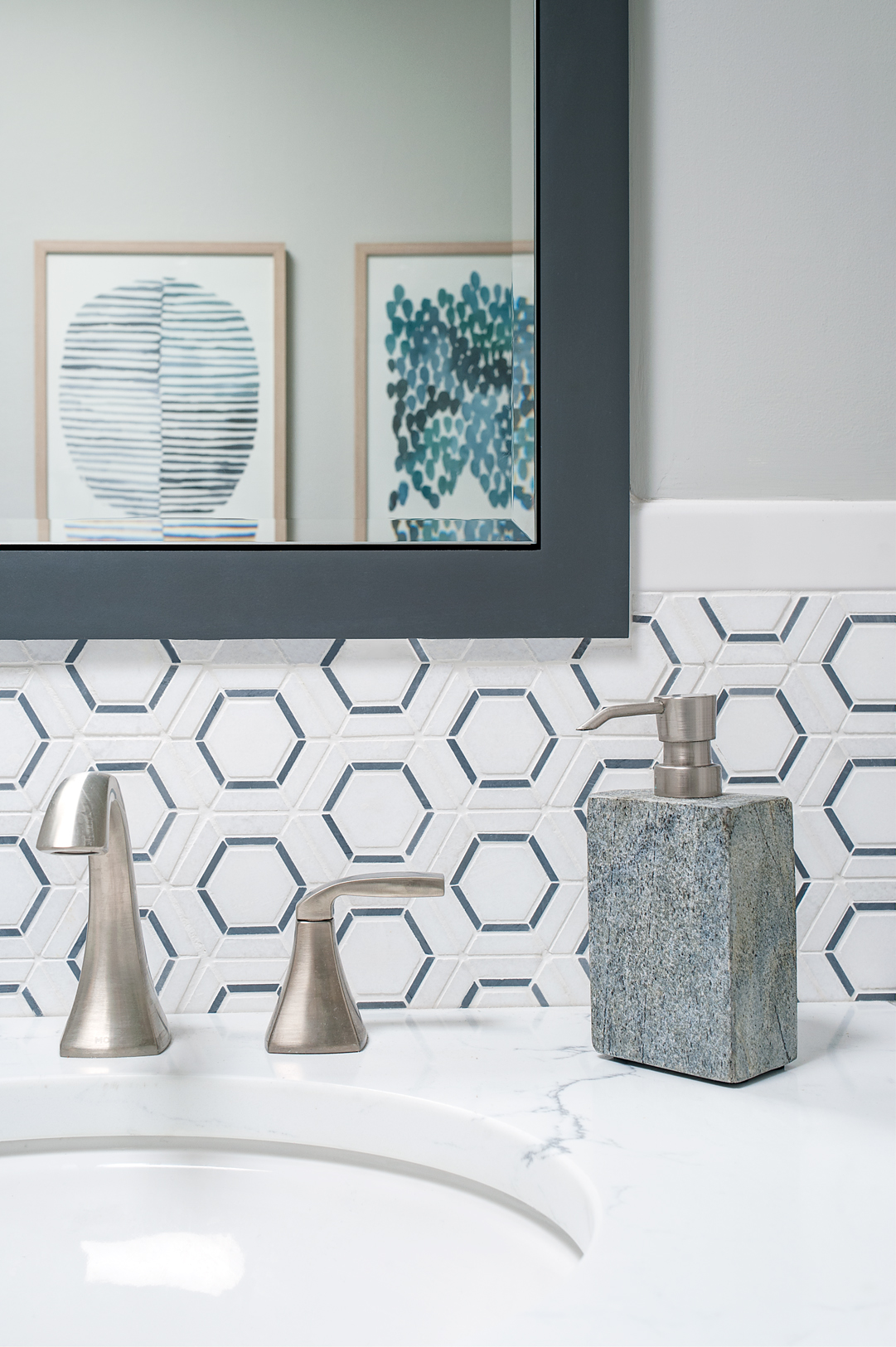 How to spruce up your powder room - Glenna Stone Interiors