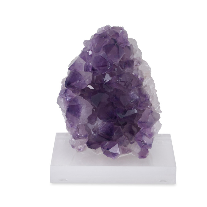 Amethyst sculpture - Wellness and positive energy at home