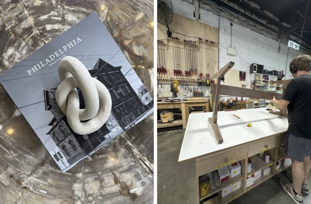Locally made luxury furnishings, artisan-crafted decor by boutique design firm, custom millworker by Philadelphia craftsmen, handcrafted furniture, Philadelphia local artisans home decor, tailored luxury interiors for historic Philadelphia homes, personalized luxury interiors Philadelphia, luxury interior design Philadelphia
